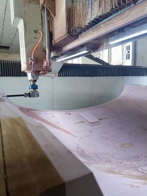 CNC 발사 나무 금형, GFRP용 패턴 금형