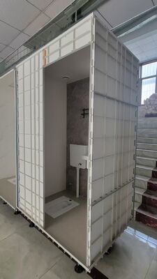 SMC One-Piece Bathroom Wall System Modular SMC Bathroom Wall Panel System