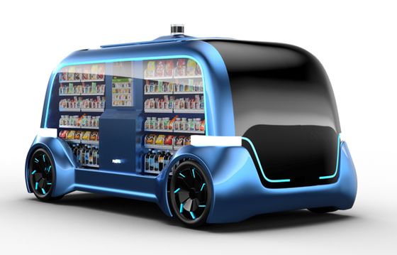 자율주행 차량 유리섬유 바디 껍질/ 자율주행 자동차 유리섬유 외관