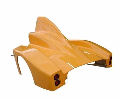 Heavy-Duty GRP Body Shell - Reinforced Glass Fiber Plastic Shell for Industrial Applications