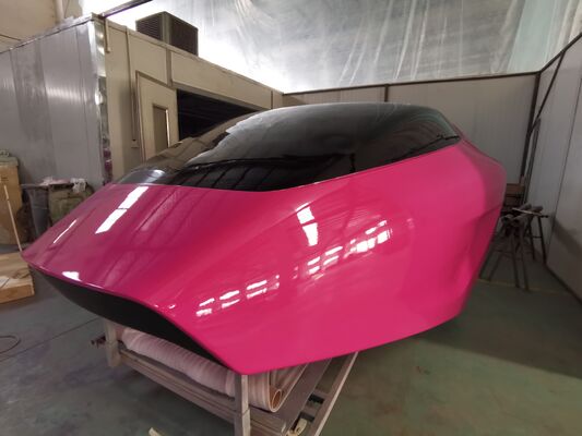 유리섬유 로더 엔진 후드 유리섬유 특수 차량 카비 셸