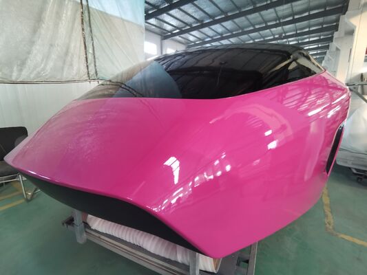 유리섬유 로더 엔진 후드 유리섬유 특수 차량 카비 셸