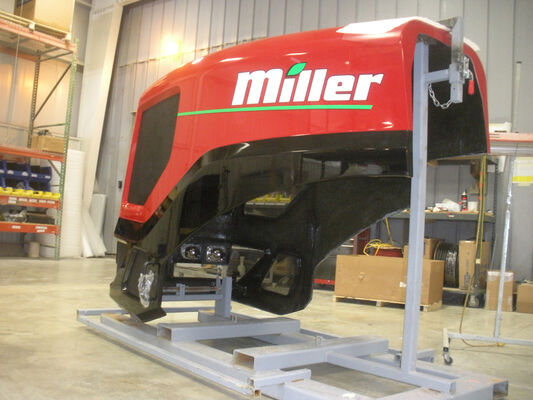 다양한 사양 커버 부품 FRP 트럭 몸체 여러 트럭 모델 및 응용 프로그램에 적합한 맞춤형 디자인