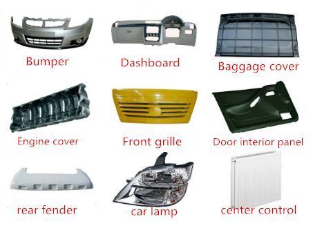 중형 SMC 유리섬유 버스 내부 패널 대시보드 에어컨 커버 OEM